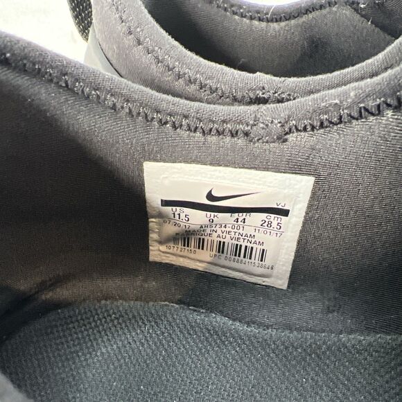 Nike Womens TR7 Selfie AH5734-001 Black Just Do It Running Shoes Size 11.5 - Picture 3 of 10